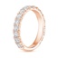 14K Rose Gold Ellora Three-Quarter Coverage Diamond Ring (1 2/5 ct. tw.), smallside view