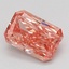 1.53 Ct. Fancy Vivid Pink Radiant Lab Grown Diamond