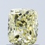 1.05 Ct. Fancy Intense Yellow Cushion Lab Grown Diamond