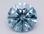 1.50 Ct. Fancy Vivid Blue Round Lab Grown Diamond