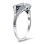 The Myrta Ring, smalltop view on a hand