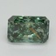 2.03 Ct. Fancy Vivid Pacific Green Radiant Lab Grown Diamond