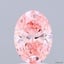 1.50 Ct. Fancy Vivid Pink Oval Lab Grown Diamond