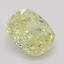 0.50 Ct. Fancy Yellow Cushion Diamond