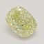 1.08 Ct. Fancy Light Yellow Cushion Diamond
