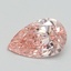 0.70 Ct. Fancy Intense Pink Pear Lab Grown Diamond