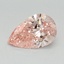 0.94 Ct. Fancy Intense Pink Pear Lab Grown Diamond