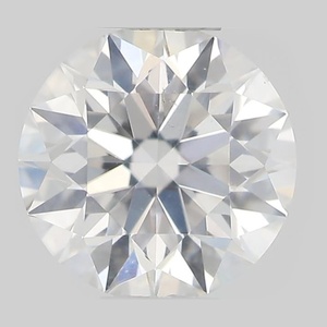 Round diamond — real photo