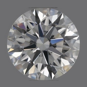 Round diamond — real photo