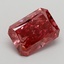 3.96 Ct. Fancy Vivid  Red Radiant Lab Grown Diamond