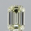 1.07 Ct. Fancy Light Yellow Emerald Lab Grown Diamond