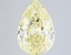 3.59 Ct. Fancy Intense Yellow Pear Lab Grown Diamond