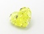 1.09 Ct. Fancy Vivid  Yellow Heart Lab Grown Diamond