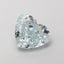0.73 Ct. Fancy Blue Heart Lab Grown Diamond