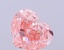 3.07 Ct. Fancy Intense  Pink Heart Lab Grown Diamond