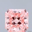 3.10 Ct. Fancy Vivid Pink Radiant Lab Grown Diamond