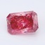 1.05 Ct. Fancy Deep Pink Radiant Lab Grown Diamond