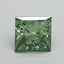 1.14 Ct. Fancy Vivid Pacific Green Princess Lab Grown Diamond
