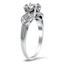 The Shyla Ring, smalltop view on a hand