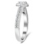 Shared Prong Halo Diamond Ring, smallview