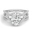Custom Three Strand Woven Diamond Ring