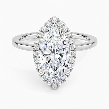 Vienna Halo Diamond Ring - Brilliant Earth