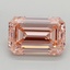 5.05 Ct. Fancy Intense  Pink Emerald Lab Grown Diamond