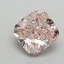 2.30 Ct. Fancy Intense Pink Cushion Lab Grown Diamond