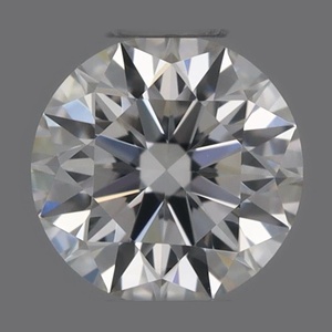 Round diamond — real photo