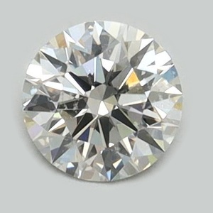 Round diamond — real photo