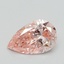 0.70 Ct. Fancy Intense Pink Pear Lab Grown Diamond