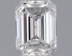 Emerald diamond — real photo
