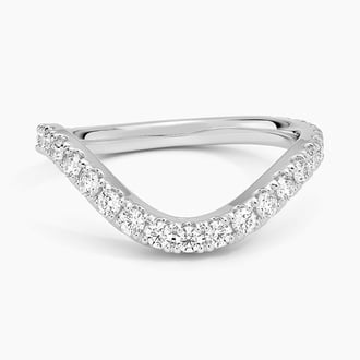 Silhouette Diamond Ring (1/2 ct. tw.) in Platinum