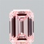 2.03 Ct. Fancy Intense Pink Emerald Lab Grown Diamond