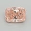 2.12 Ct. Fancy Vivid Pink Cushion Lab Grown Diamond