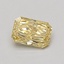 0.59 Ct. Fancy Vivid Yellow Radiant Lab Grown Diamond