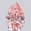 1.51 Ct. Fancy Intense  Pink Pear Lab Grown Diamond
