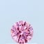 0.33 Ct. Fancy Vivid Pink Round Lab Grown Diamond