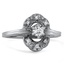Modern Diamond Vintage Ring