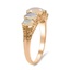 The Queen Ring, smalltop view on a hand