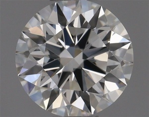 Round diamond — real photo