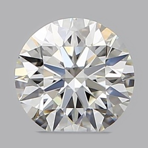 Round diamond — real photo