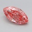 1.03 Ct. Fancy Vivid Pink Marquise Lab Grown Diamond