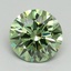 1.50 Ct. Fancy Vivid Green Round Lab Grown Diamond