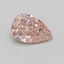 1.17 Ct. Fancy Vivid Pink Pear Lab Grown Diamond