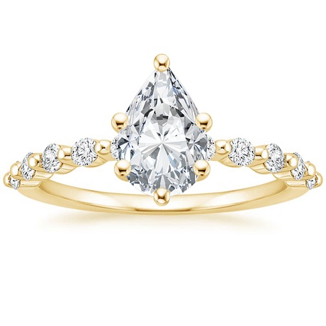 18K Yellow Gold Marseille Diamond Bridal Set (1/2 ct. tw.)