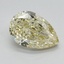 1.28 Ct. Fancy Yellow Pear Lab Grown Diamond