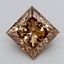 2.06 Ct. Fancy Light  Brown Princess Lab Grown Diamond