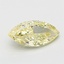 1.51 Ct. Fancy Intense  Yellow Marquise Lab Grown Diamond