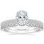 18K White Gold Gala Diamond Ring with Luxe Sia Diamond Open Ring (1/5 ct. tw.)